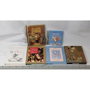 Mini‎ Book Lot Baby Christmas Birthday Poetry Nutcracker 4 Inch
